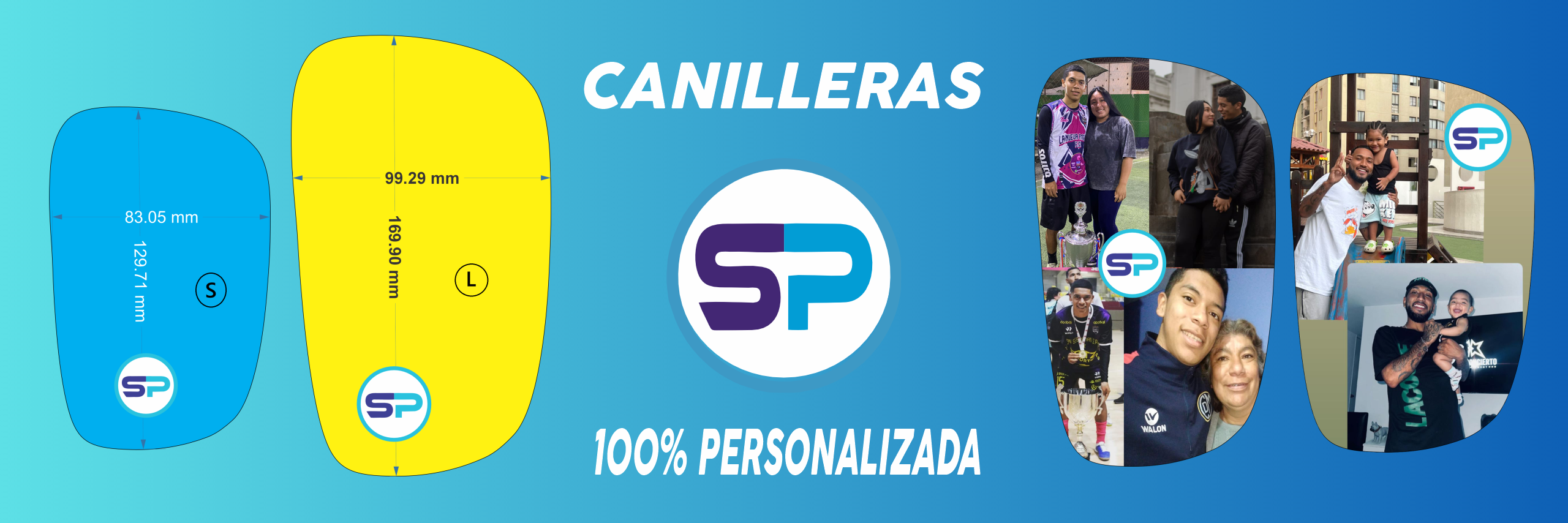 Canilleras Personalizadas SP